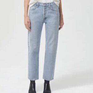 NWT Agolde Wyman Jean Low Rise Vintage Straight, Sz 27